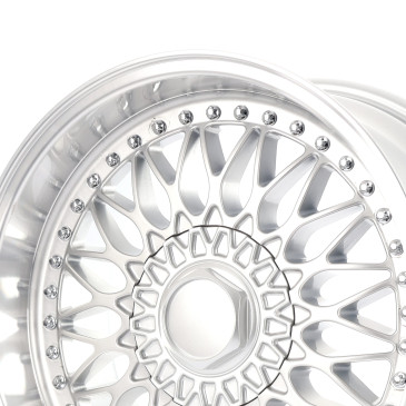 Maxilite RC90 Style silber/glanzgedreht