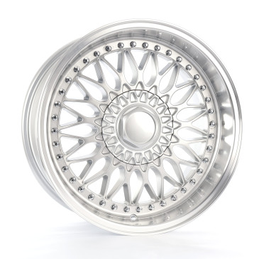 Maxilite RC90 Style silber/glanzgedreht