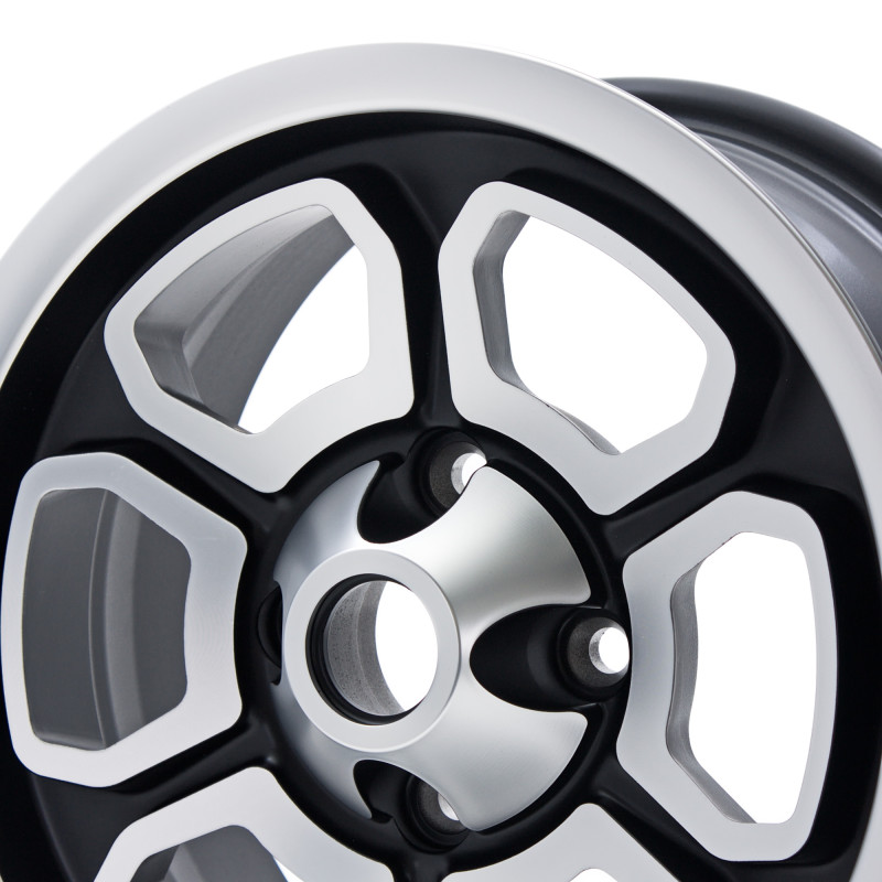 Maxilite Vega Style mattschwarz/glanzgedreht