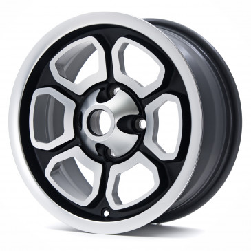 Maxilite Vega Style mattschwarz/glanzgedreht