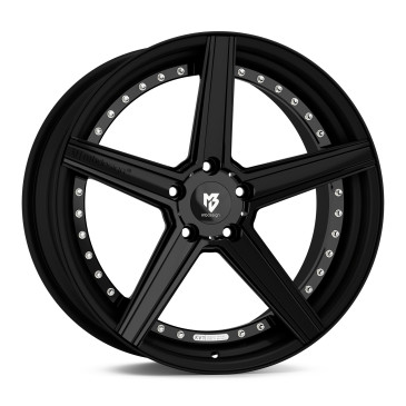 MB-DESIGN KV1.3 Glanzschwarz/Schwarz stumpfmatt