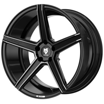 MB-DESIGN KV1 DC Glanzschwarz poliert