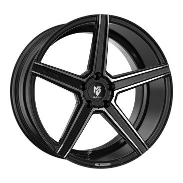 MB-DESIGN KV1 DC Glanzschwarz poliert