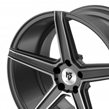 MB-DESIGN KV1 DC Glanzgrau poliert