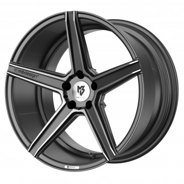 MB-DESIGN KV1 DC Glanzgrau poliert
