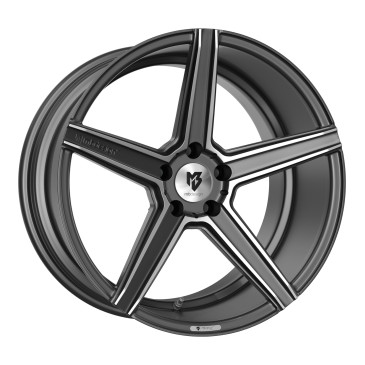 MB-DESIGN KV1 DC Glanzgrau poliert