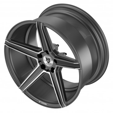 MB-DESIGN KV1 DC Glanzgrau poliert