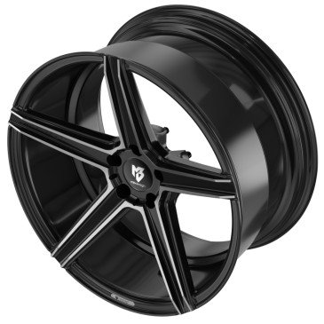 MB-DESIGN KV1 DC Glanzschwarz poliert