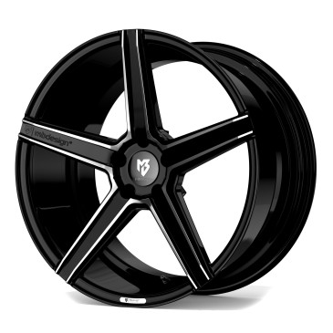 MB-DESIGN KV1 Glanzschwarz poliert