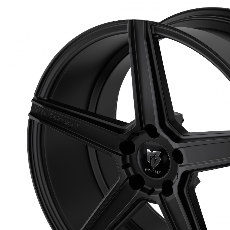 MB-DESIGN KV1 Mattschwarz
