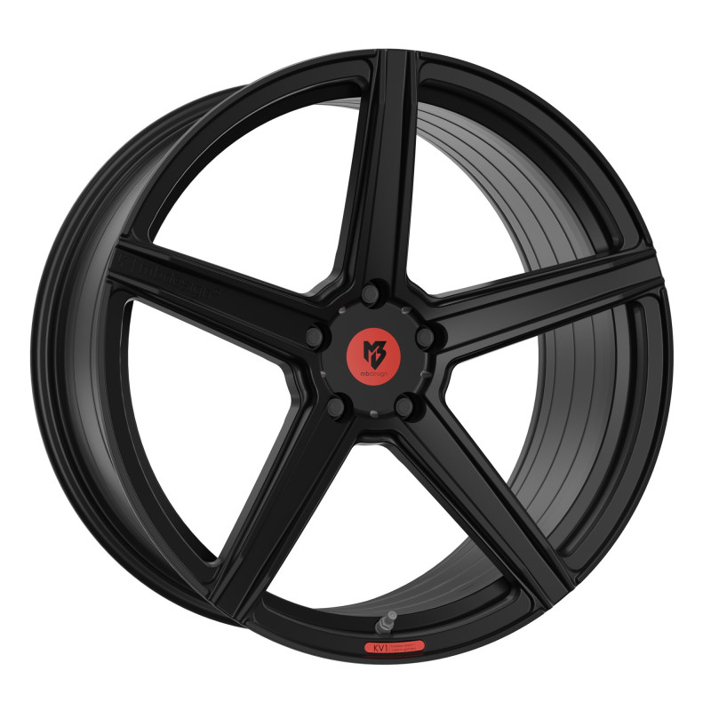 MB-DESIGN KV1S DC Schwarz stumpfmatt
