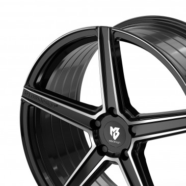 MB-DESIGN KV1S DC Glanzschwarz poliert