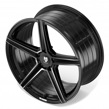 MB-DESIGN KV1S DC Glanzschwarz poliert