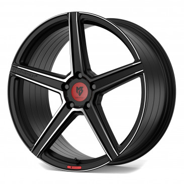 MB-DESIGN KV1S Mattschwarz poliert