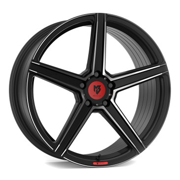 MB-DESIGN KV1S Mattschwarz poliert