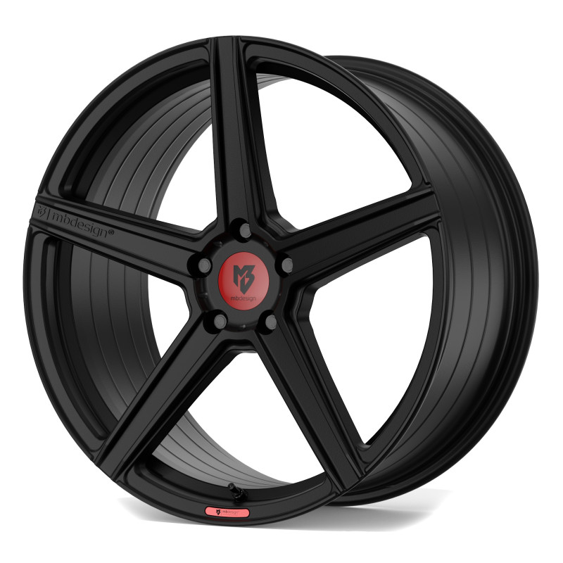 MB-DESIGN KV1S Schwarz stumpfmatt