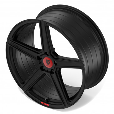 MB-DESIGN KV1S Schwarz stumpfmatt