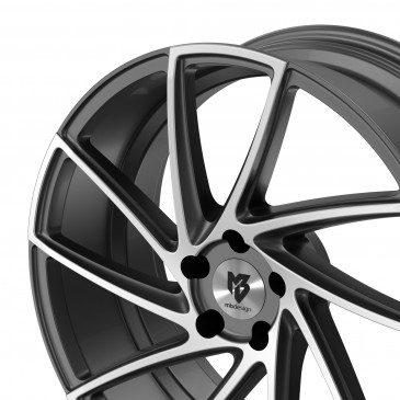 MB-DESIGN KV2 Glanzgrau poliert
