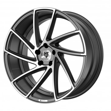 MB-DESIGN KV2 Glanzgrau poliert