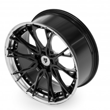 MB-DESIGN KV3.2 DC Glanzschwarz/Glanzschwarz poliert