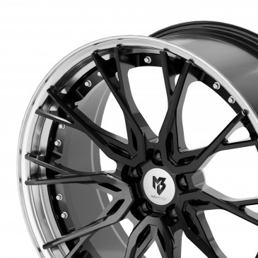 MB-DESIGN KV3.2 DC Glanzschwarz/Glanzschwarz poliert