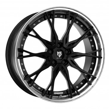 MB-DESIGN KV3.2 Glanzschwarz/Glanzschwarz poliert