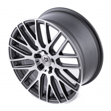 MB-DESIGN KV4 Mattgrau poliert