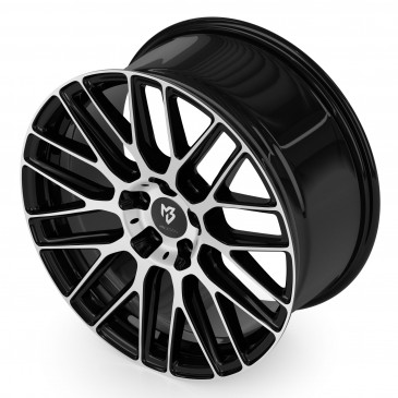 MB-DESIGN KV4 Glanzschwarz poliert