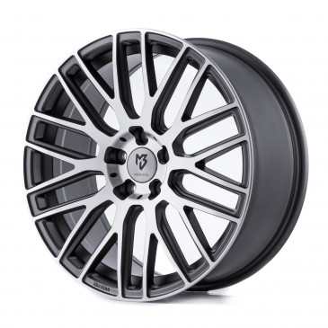 MB-DESIGN KV4 Mattgrau poliert