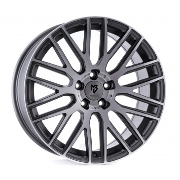 MB-DESIGN KV4 Mattgrau poliert