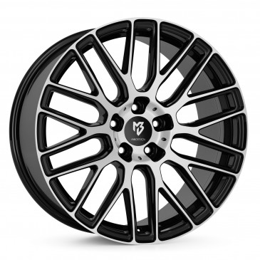 MB-DESIGN KV4 Glanzschwarz poliert