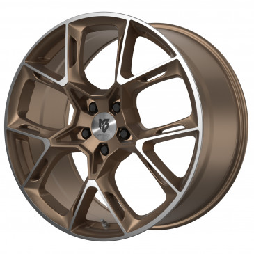 MB-DESIGN KX1 Bronze hell matt poliert