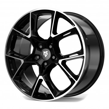 MB-DESIGN KX1 Glanzschwarz poliert