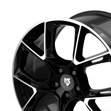 MB-DESIGN KX1 Glanzschwarz poliert