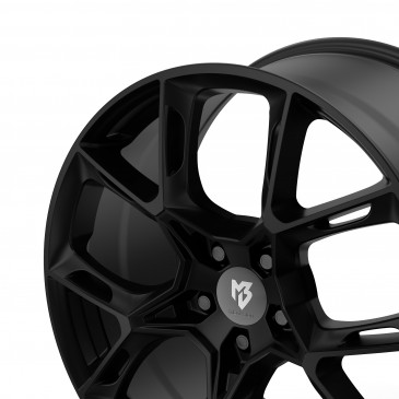 MB-DESIGN KX1 Schwarz stumpfmatt