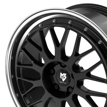 MB-DESIGN LV1 Glanzschwarz poliert