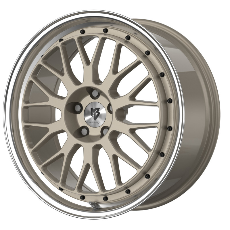 MB-DESIGN LV1 Champagner glänzend poliert