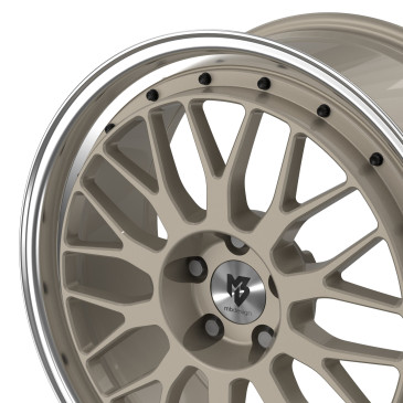 MB-DESIGN LV1 Champagner glänzend poliert