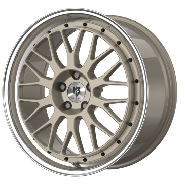 MB-DESIGN LV1 Champagner glänzend poliert