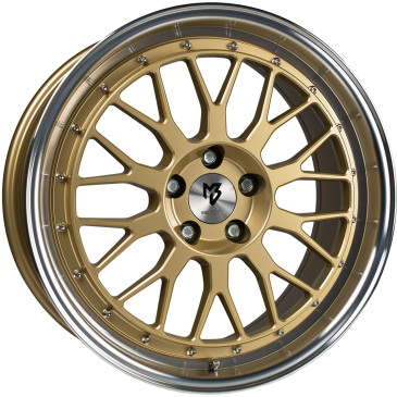 MB-DESIGN LV1 Gold glänzend poliert