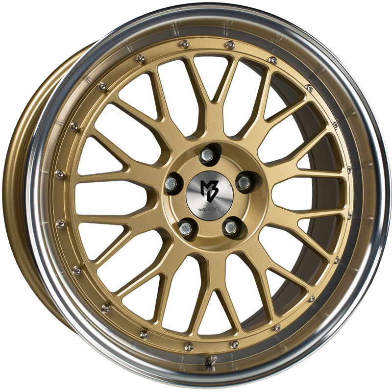 MB-DESIGN LV1 Gold glänzend poliert