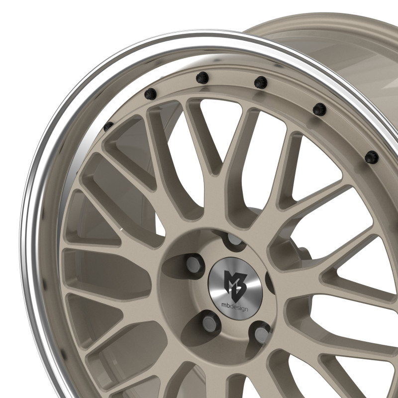 MB-DESIGN LV1 Champagner glänzend poliert