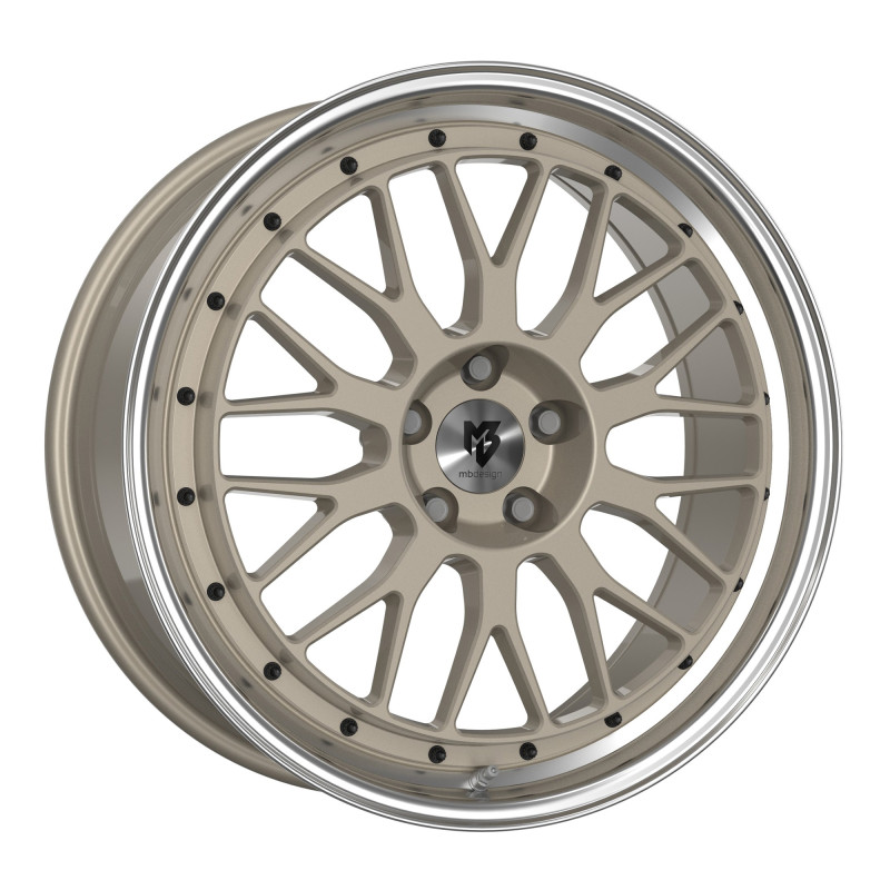 MB-DESIGN LV1 Champagner glänzend poliert