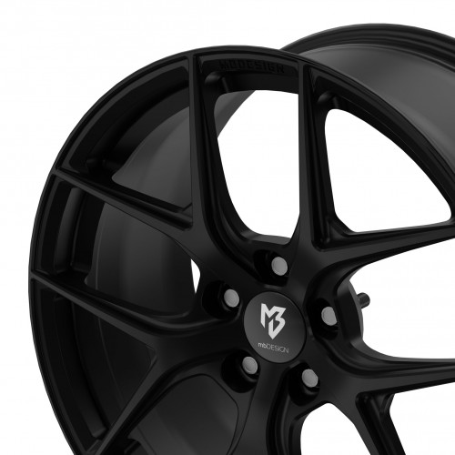 MB-DESIGN MF2 schwarz stumpfmatt | felgenshop.de