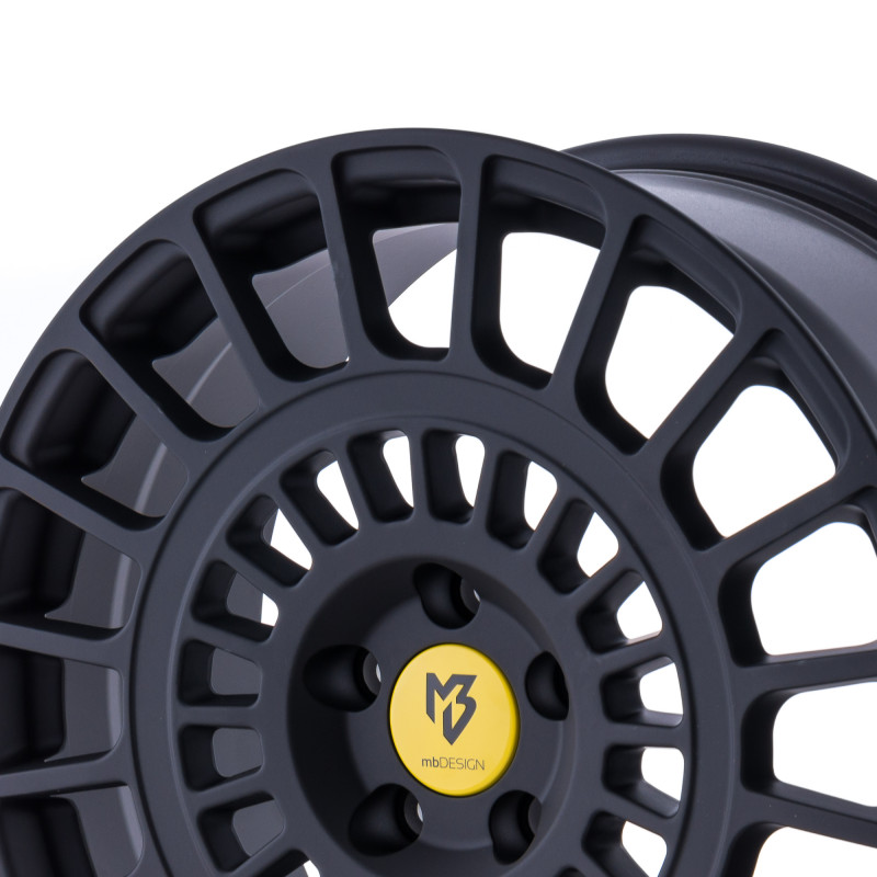 MB-DESIGN MSP Schwarz stumpfmatt