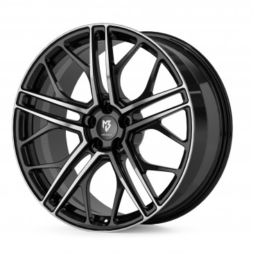 MB-DESIGN SF1 Forged Rauchschwarz glänzend poliert