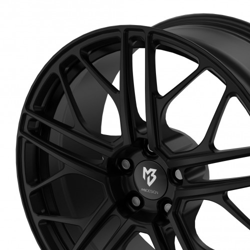 MB-DESIGN SF1 Forged Schwarz stumpfmatt