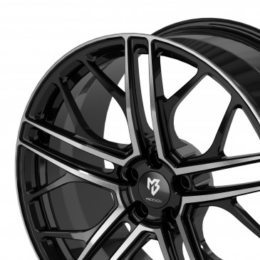 MB-DESIGN SF1 Forged Rauchschwarz glänzend poliert