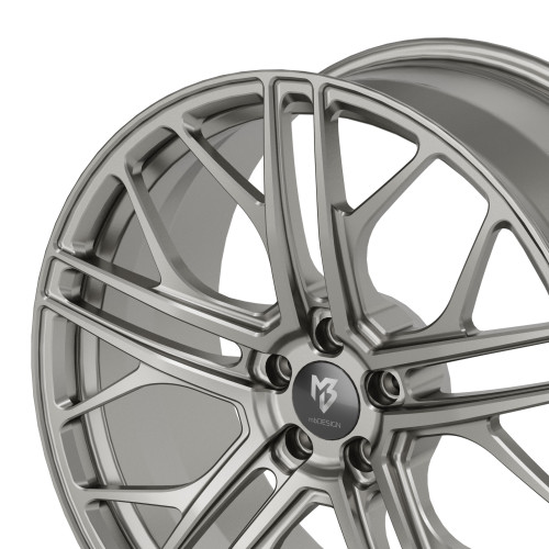 MB-DESIGN SF1 Forged Rauchsilber matt