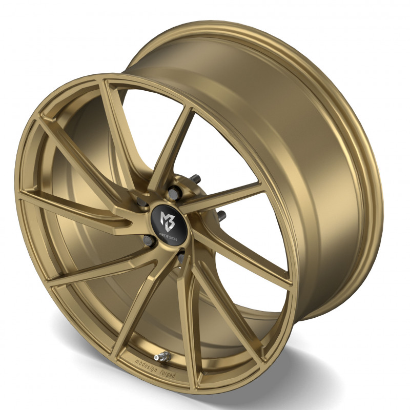 MB-DESIGN SF2 Forged L Gold matt